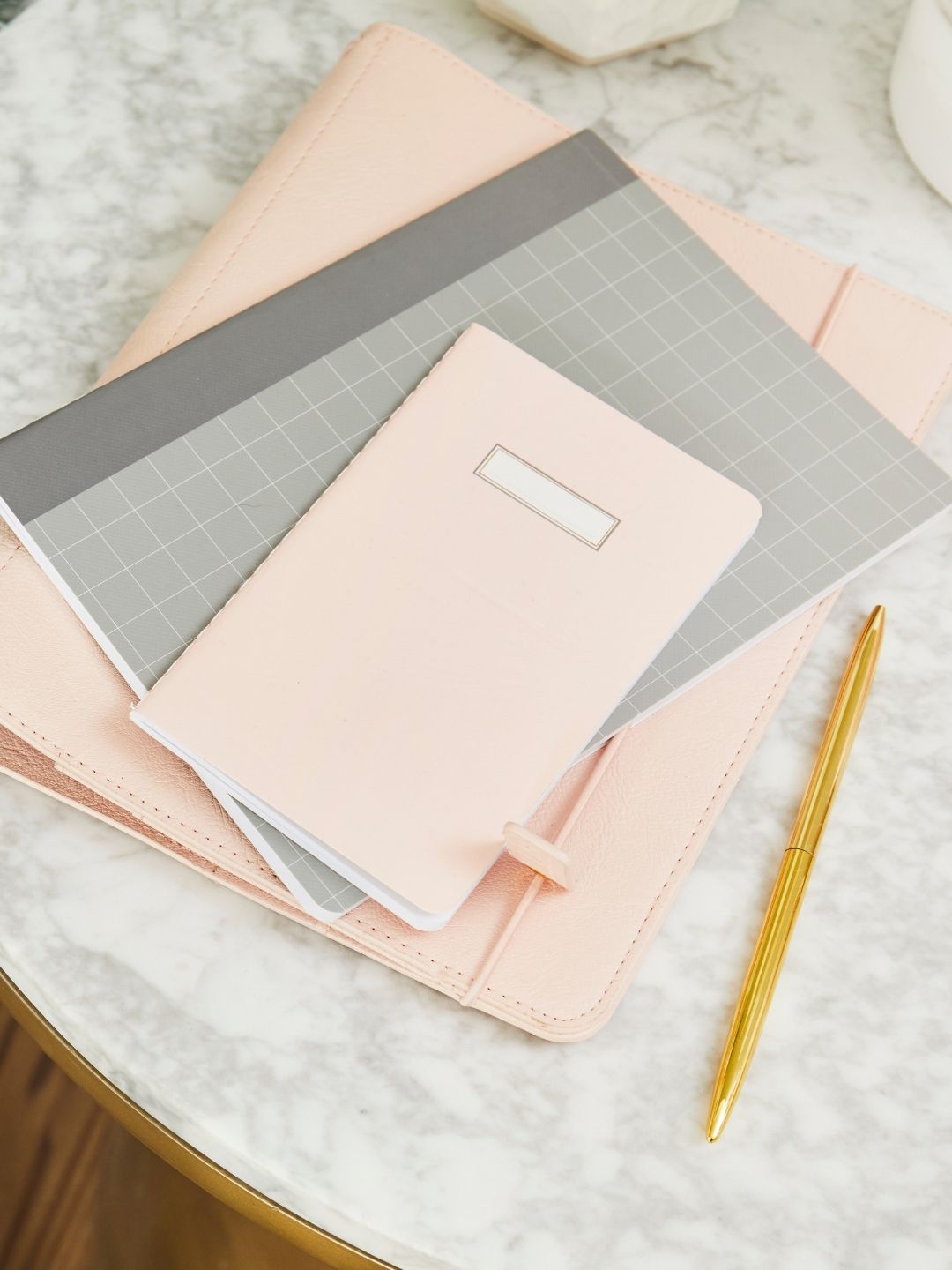 Grey A5 Plain Luxury Notebook