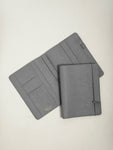 Dark Grey PU Leather A5 Journal Holder - My Life Handmade