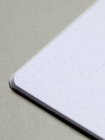 Small Grey Dotted Notebook