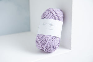 Rico: Lilac Cotton Yarn 25g