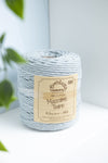 Everlasto: Grey Silver Cotton Macramé Cord 3mm