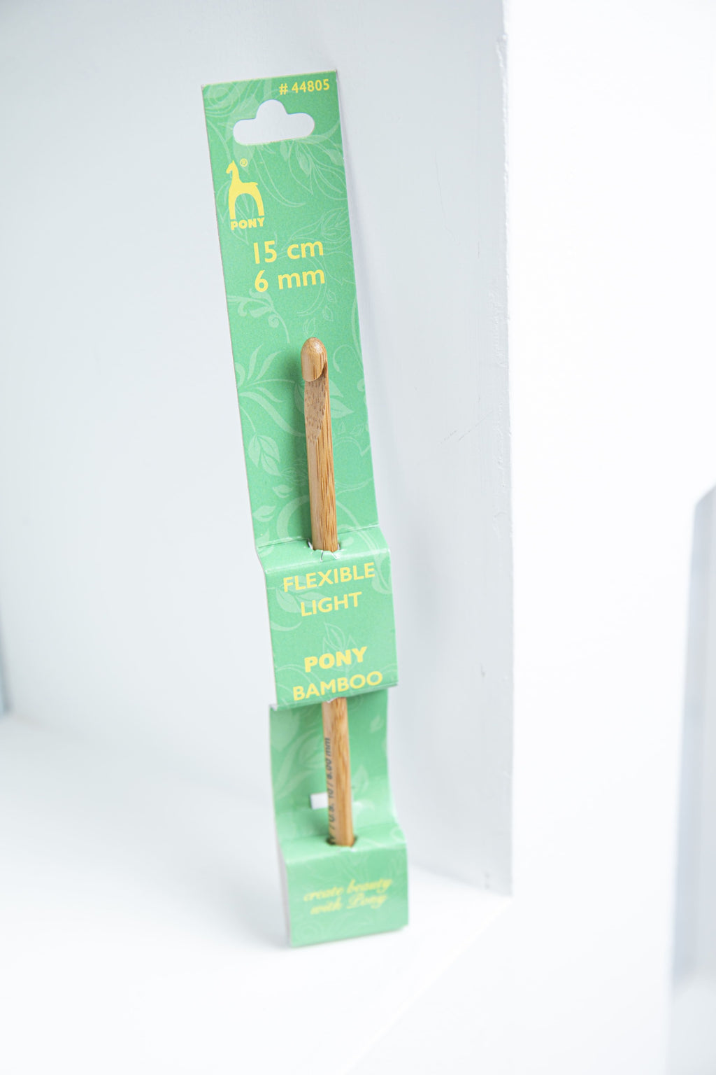 Pony Bamboo Crochet Hook in 6mm 