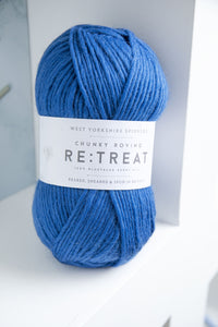 West Yorkshire Spinners: Chunky Roving Mind Blue Yarn