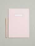 Pink A5 Lined Luxury Notebook - My Life Handmade