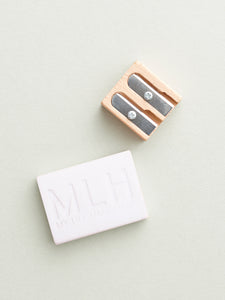 Pencil Sharpener and White Rubber Set - My Life Handmade